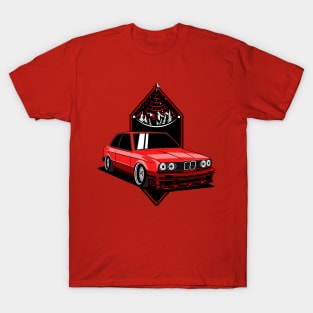 Red M3 E30 T-Shirt